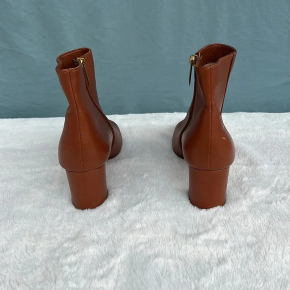 L'Agence EUC Women Jeannie II Pointed Toe Brown Leather boots size EU 42 - Picture 3 of 9